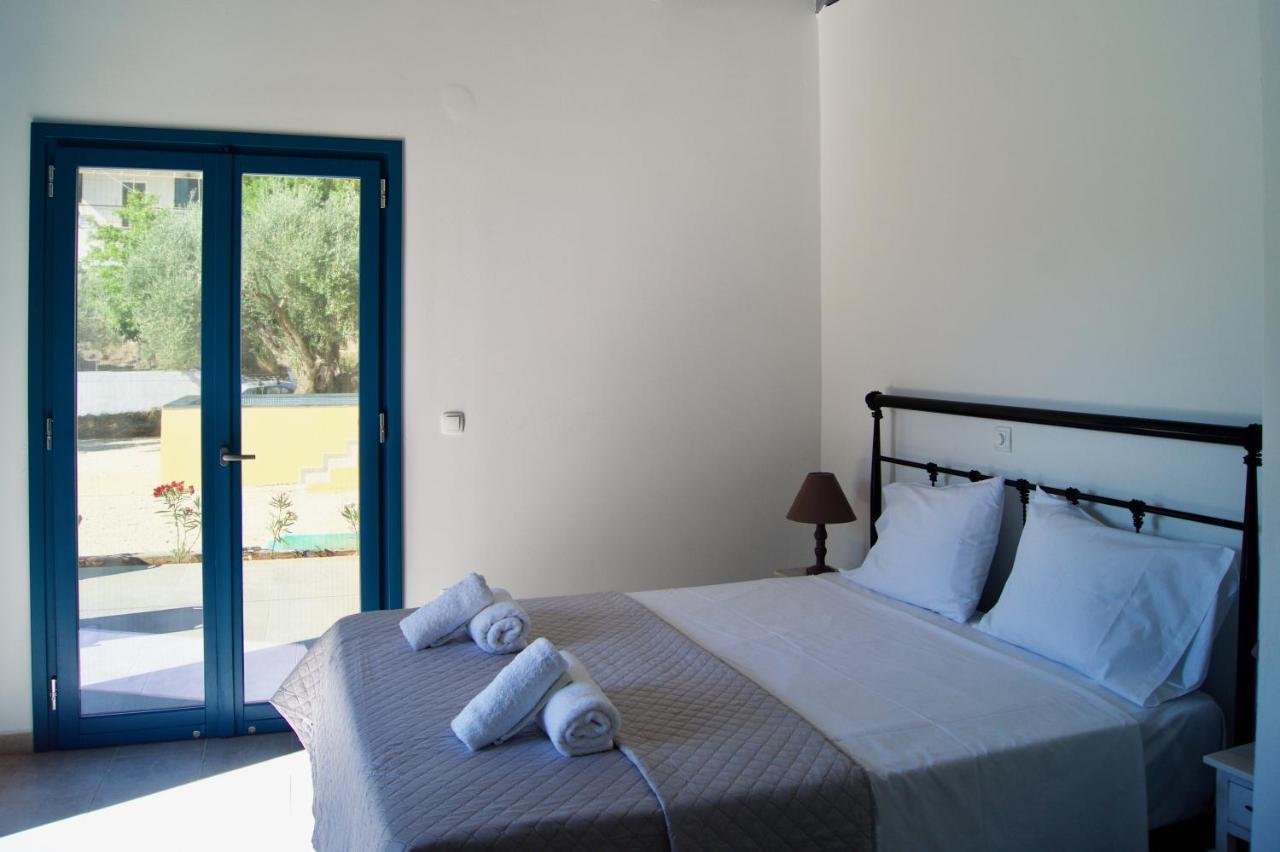 Throisma Studios With Private Pool & Parking Asos Exteriér fotografie